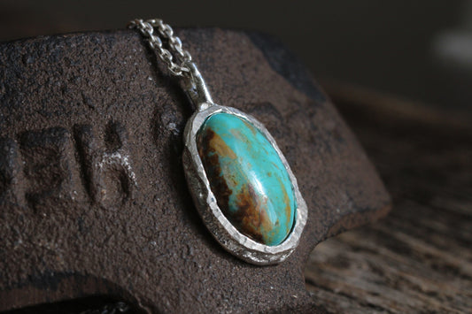 Melting Pendant Series #3 | Kingman Turquoise