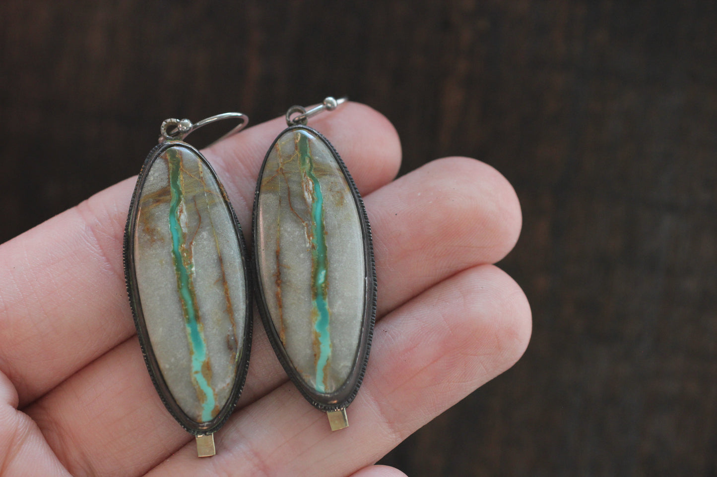 River of Turquoise Series #2 | Earrings