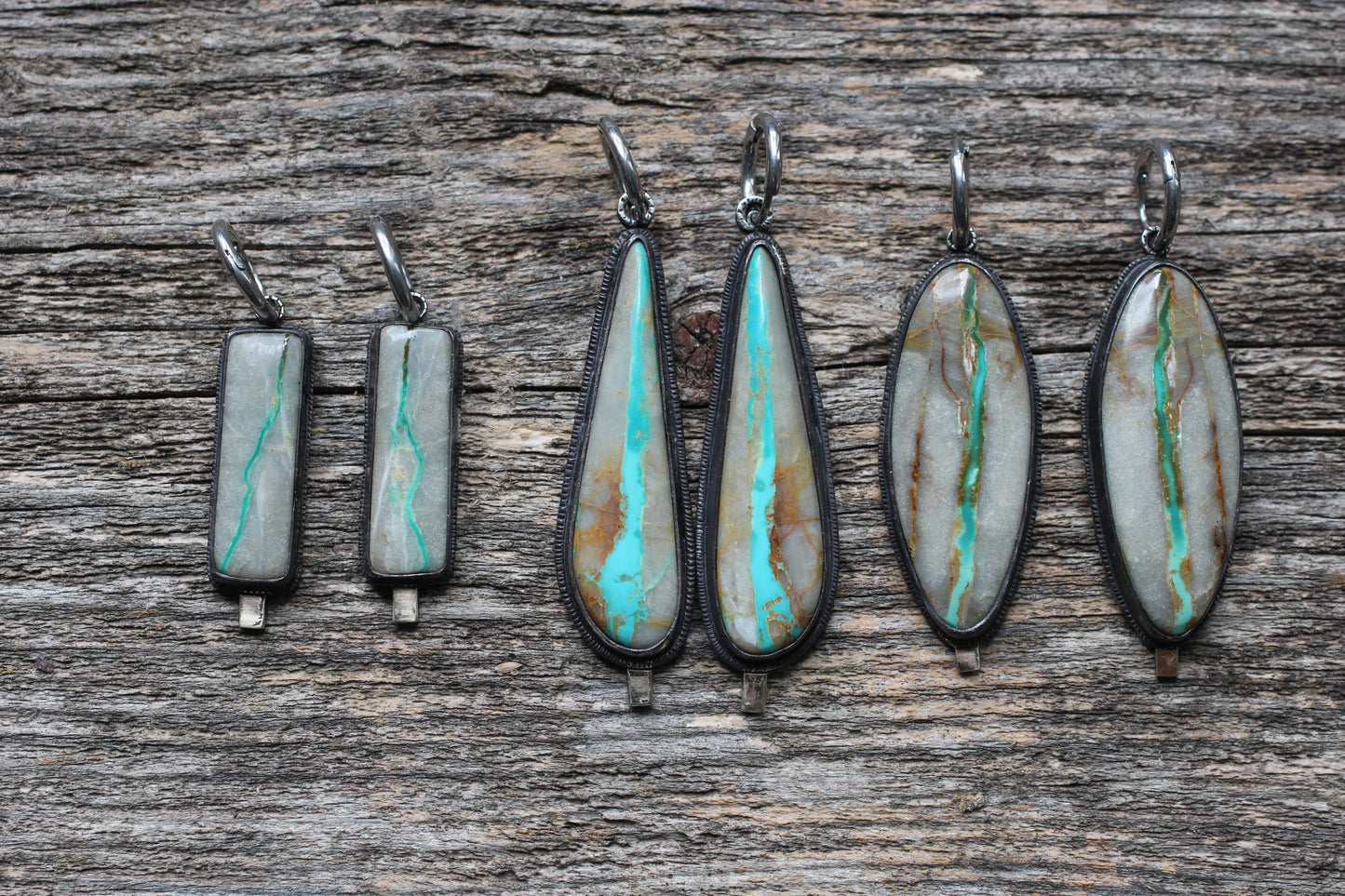 River of Turquoise Series #1 | Earrings