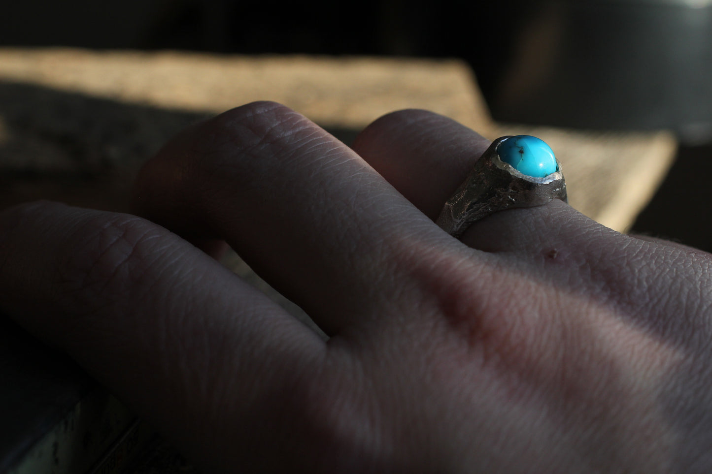 Melt 1 Ring Series #5 | Kingman Turquoise