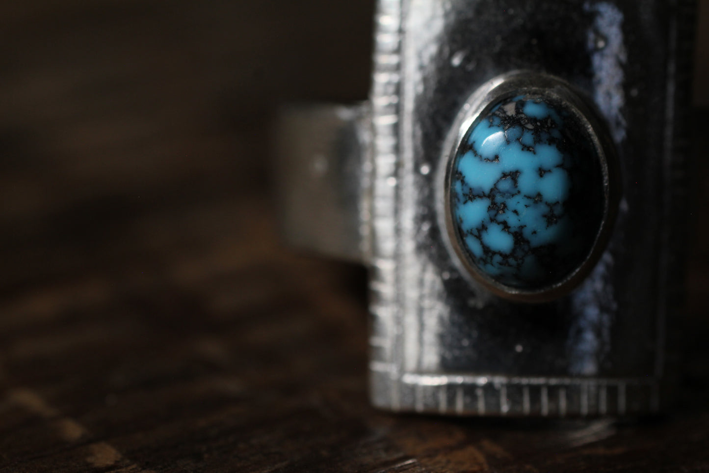 adobe door | Kingman turquoise | silver 950