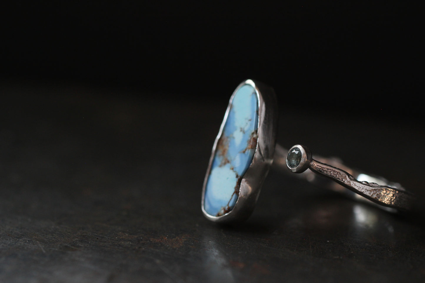 Deep Blue Day | Kazakhstan Goldenhill turqurquoise & Montana Sapphire