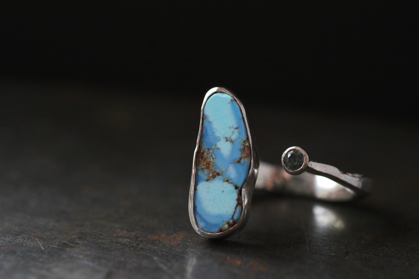 Deep Blue Day | Kazakhstan Goldenhill turqurquoise & Montana Sapphire