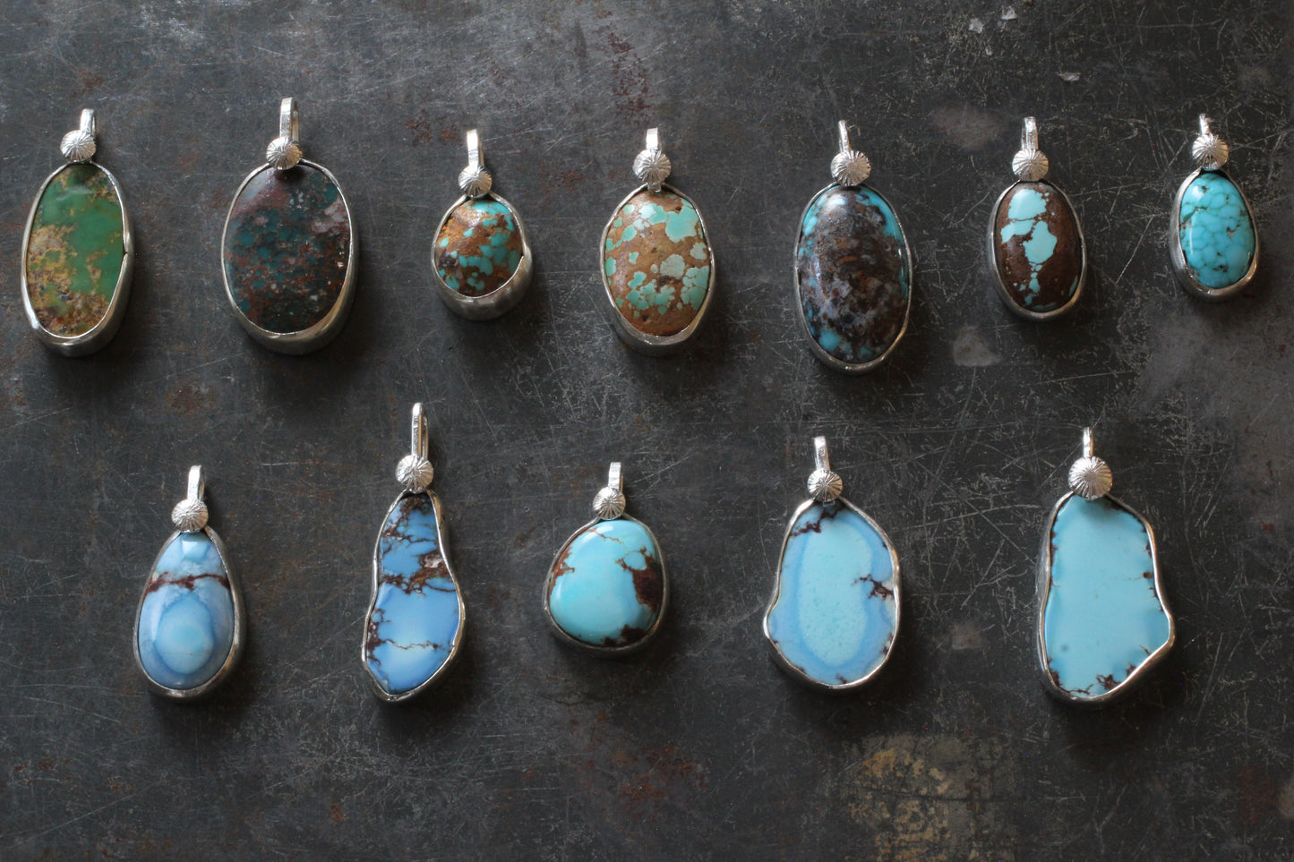 Sun Series #1 | Golden hills Turquoise