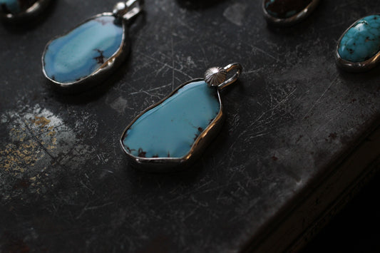 Sun Series #3 | Golden Hills Turquoise