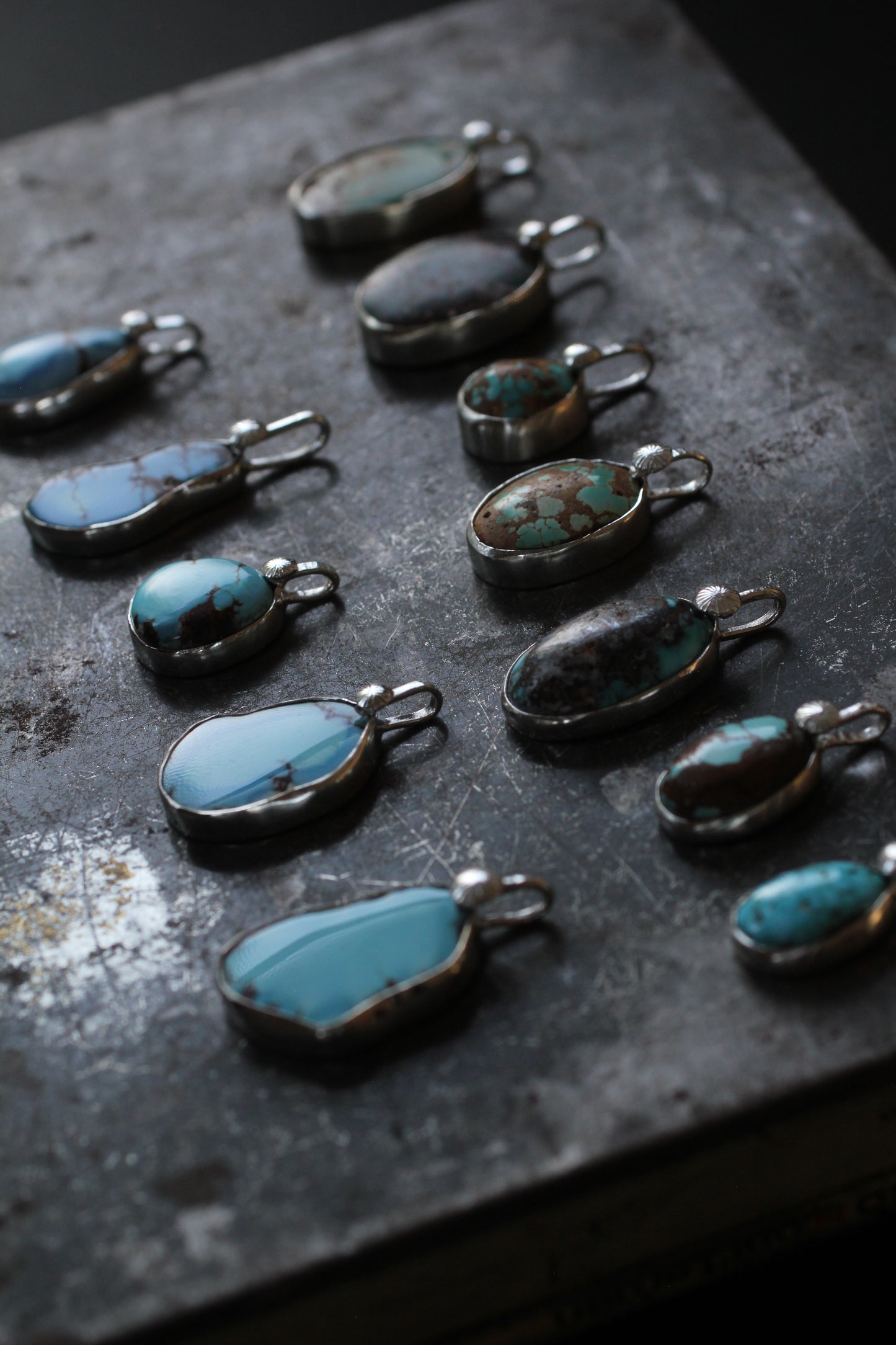 Sun Series #1 | Golden hills Turquoise