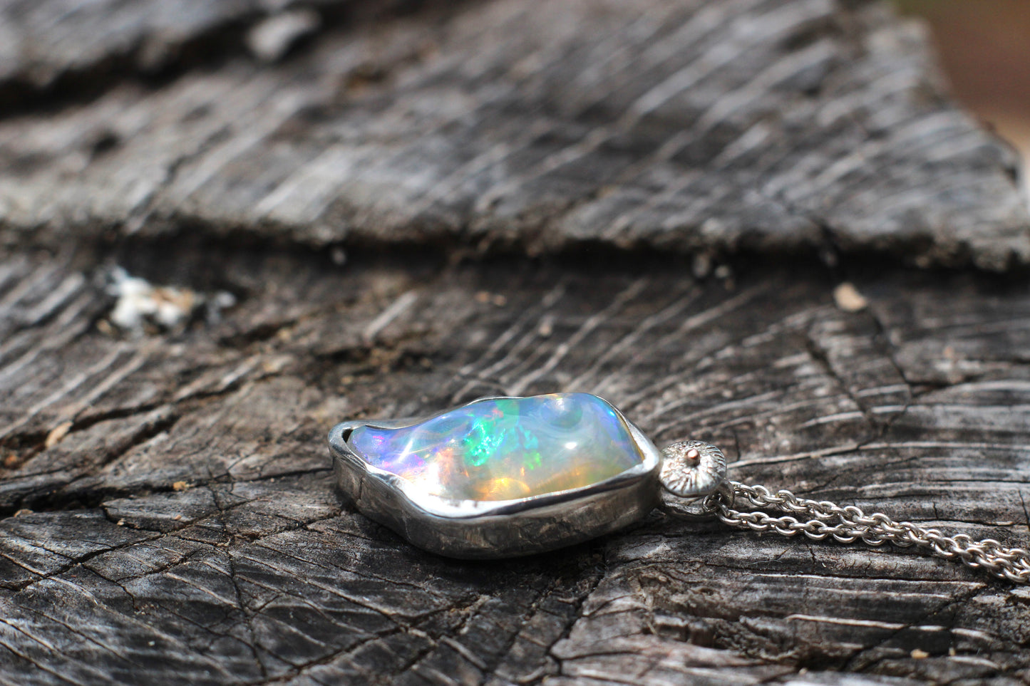 Movement Opal Pendant