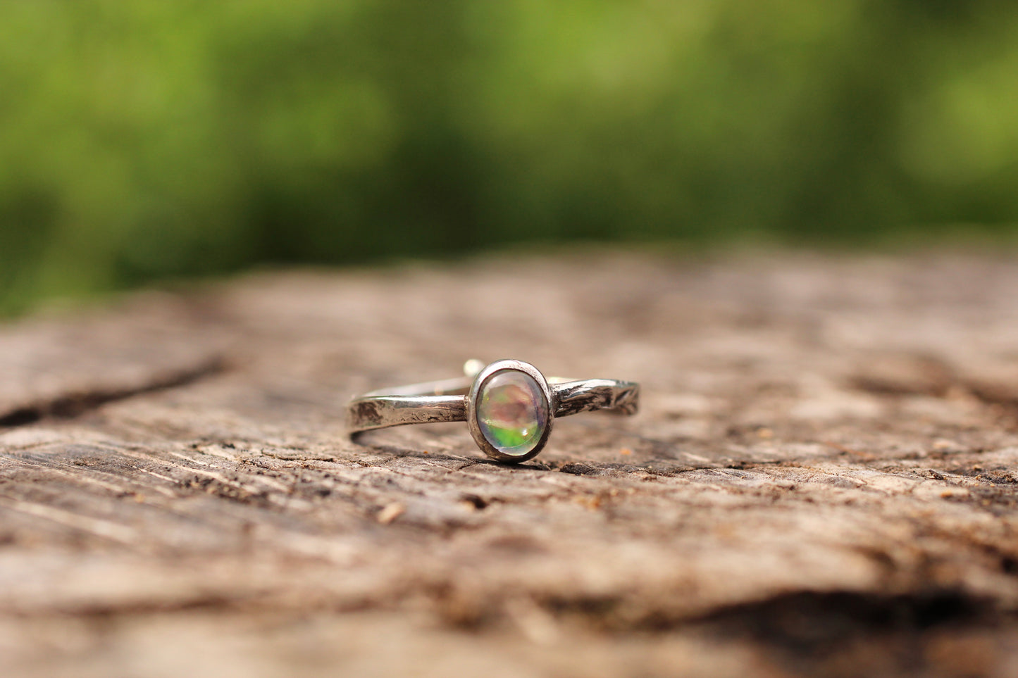Seeing Glass Ring | Opal