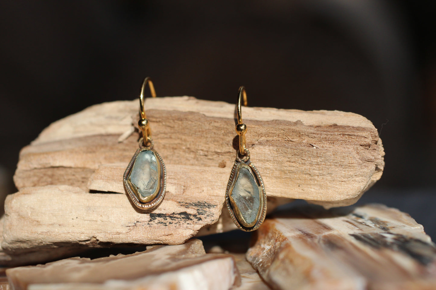 Aquamarine Drops | Earrings