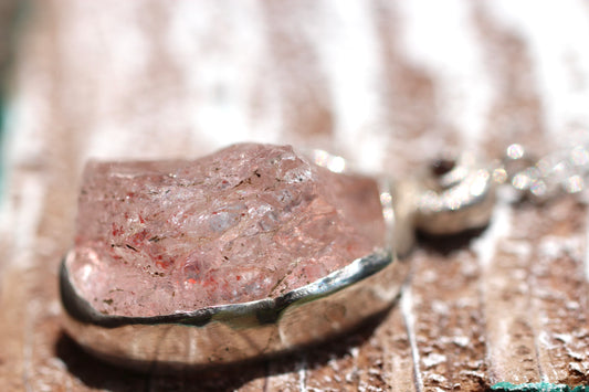 Strawberry Quartz Pendant