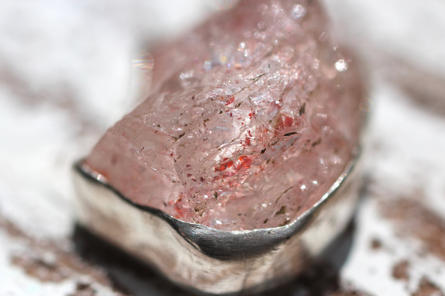 Strawberry Quartz Pendant